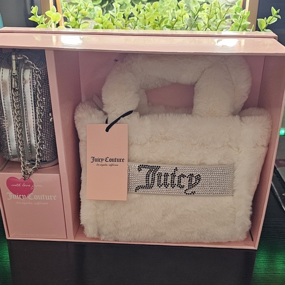 Juicy Couture, NWT, mini tote, and coin purse set - Picture 3 of 4